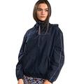 Tommy Hilfiger Women's Funnel Windbreaker Jacket, Desert Sky, XS