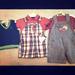 Polo By Ralph Lauren Matching Sets | All 3 Nwt! Baby Boys’ Pieces. 2 Full Outfits And Handsome Sweater Vest 18 Months | Color: Cream | Size: 18mb