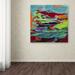 Wrought Studio™ Hidden Pathway by Hilary Winfield - Wrapped Canvas Print Canvas | 24 H x 24 W x 2 D in | Wayfair ALI0720-C2424GG