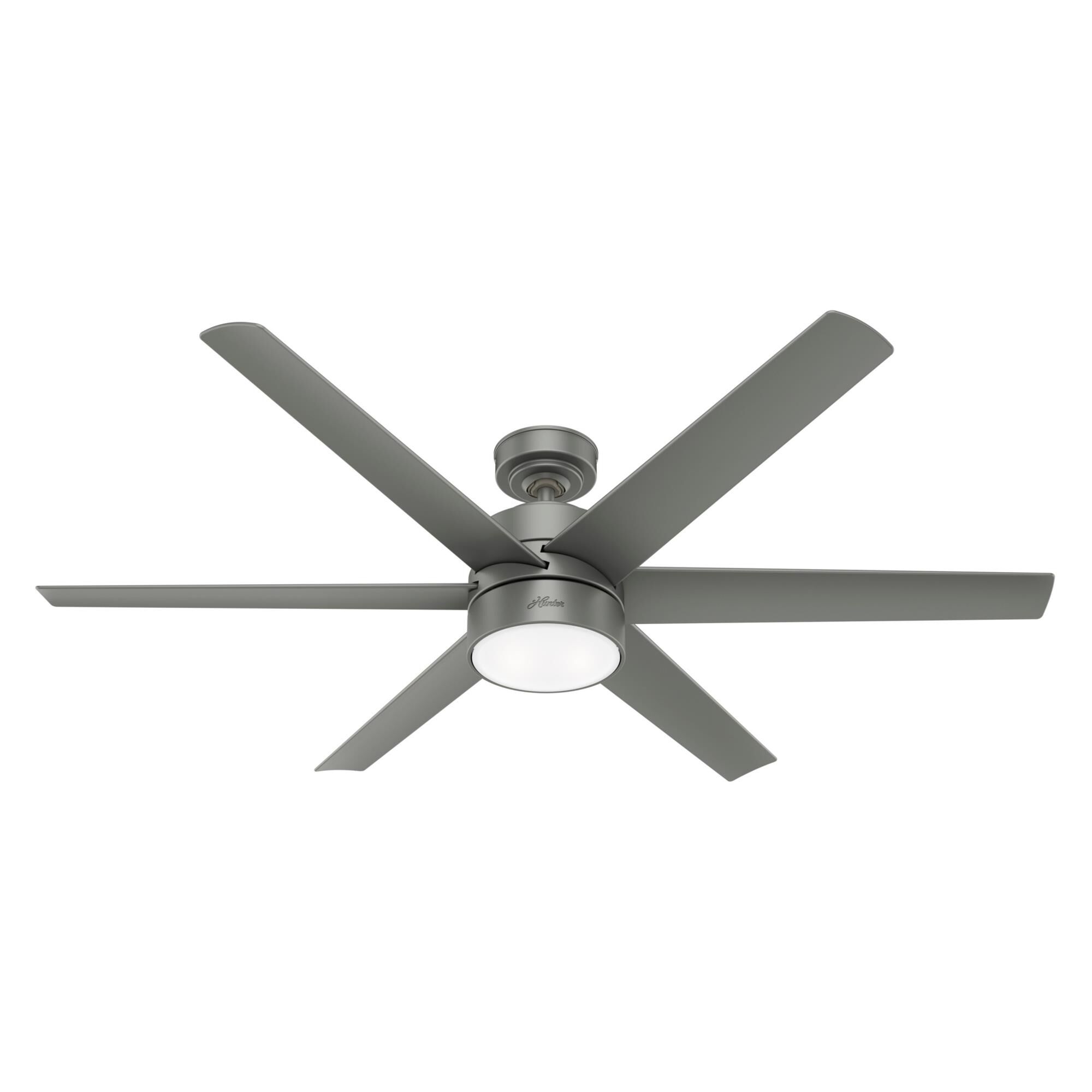 Hunter Fan Solaria 60 Inch Ceiling Fan with Light Kit - 59625