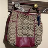 Coach Bags | Authentic Coach Purse. | Color: Red/Tan | Size: Os