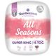 Slumberdown All Seasons 15 Tog Super King Duvet - 4.5 Tog Cool Summer Plus 10.5 Tog All Year Round 3 in 1 Combination Quilt - Soft Touch Cover, Hypoallergenic, Machine Washable, Size (260cm x 220cm)