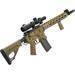 EMG Sharps Bros Jack Licensed Full Metal Advanced M4 Airsoft AEG Rifle 15in Carbine Tan Large M4-SB-TJ-L-DE