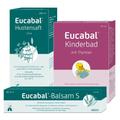 Eucabal Set Balsam S + Hustensaft & Kinderbad mit Thymian 1 St