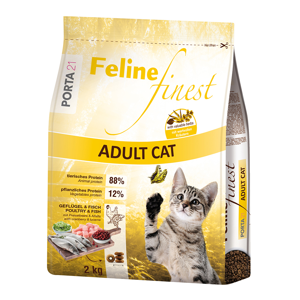 2x2kg Adult Cat Porta 21 Katzenfutter trocken
