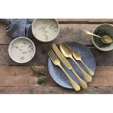 MEPRA Vintage 20 Pcs Set Oro Gold Stainless Steel in Gray/Yellow | Wayfair 1097VI22020