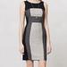 Anthropologie Dresses | Anthropologie Yoana Baraschi Color Block Dress 12 | Color: Black/White | Size: 12