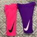 Nike Bottoms | 2 Pair Of Nike Dri-Fit Capri Pants | Color: Pink/Purple | Size: 5g