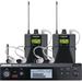 Shure PSM 300 Twin-Pack Pro Wireless In-Ear Monitor Kit (J13: 566 to 590 MHz) P3TRA215TWP-J13