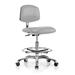 Orren Ellis Catawba Low-Back Drafting Chair Aluminum/Upholstered in Gray | 30 H x 24 W x 24 D in | Wayfair 2E1CC18D45C1499A8955F5D17187E970