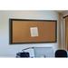 Lark Manor™ Linlin Wall Mounted Bulletin Board Cork in Black/Brown | 66 H x 29 W x 1.25 D in | Wayfair DRBC6026 32826497