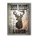 East Urban Home 'Lodge Deer Creek Lodge' Picture Frame Graphic Art on Canvas in Brown/Green | 20 H x 12 W x 1 D in | Wayfair