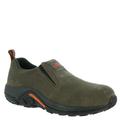 Merrell Work Jungle Moc Alloy Toe - Mens 10.5 Grey Slip On Medium