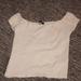 Brandy Melville Tops | Brandy Melville Off The Shoulder Top | Color: White | Size: One Size Fits All