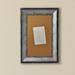 Lark Manor™ Linlin Handcrafted Wall Mounted Cork Board Cork in Black/Brown/Gray | 31 H x 25 W x 1.13 D in | Wayfair GRKS5412 41120632