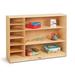Jonti-Craft® 6 Compartment Shelving Unit w/ Casters Wood in Brown | 35.5 H x 48 W x 15 D in | Wayfair 0821JC