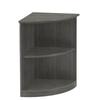 Safco Products Company Medina Series Corner Bookcase Wood in Gray | 29.5 H x 20 W x 20 D in | Wayfair MVBQ2LGS