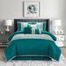 House of Hampton® Hallum Comforter Set Polyester/Polyfill/Microfiber in Blue/Gray/Green | King Comforter + 6 Additional Pieces | Wayfair Juliana-K