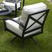 Canora Grey Millom Patio Chair w/ Cushion Metal | 36 H x 29.25 W x 35.5 D in | Wayfair 5F7C34A54572422FB5FC20FDAF1F12F6