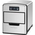 ProfiCook Eiswürfelbereiter PC-EWB 1187 elektrische Eiswürfelmaschine für ca. 10-15kg/24h, Ice-Maker mit Sensor-Touch-Bedienung und 1,7 Liter Wassertank, Eiswürfel innerhalb von 10 Minuten, edelstahl