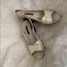 Louis Vuitton Shoes | Authentic Louis Vuitton Wedge Sandals 36 | Color: Cream/Gold | Size: 6