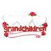The Holiday Aisle® Grandchildren w/ Hearts Shaped Ornament w/ 3 Customization's in Green | 3 H x 3 W x 1 D in | Wayfair