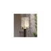 Avalon 18" High Bronze and Alabaster LED Outdoor Post Light