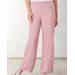 Draper's & Damon's Women's Alex Evenings Special Occasion Chiffon Pull-On Pants - Pink - M - Misses