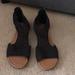 American Eagle Outfitters Shoes | Black Sandals | Color: Black | Size: 7