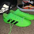 Adidas Shoes | Adidas Shoes Green 9.5 | Color: Green | Size: 9.5