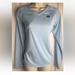 Adidas Tops | Adidas Lt Blue Athletic Fitness Shirt V-Neck M | Color: Blue | Size: M