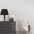 Galerie Wallcoverings Special FX Glitter Kaleidoscope Design 33' L x 21" W Wallpaper Roll Non-Woven in Gray | 21 W in | Wayfair G67731