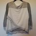 American Eagle Outfitters Tops | American Eagle Outfitters Distressed 3/4 Shirt | Color: Gray | Size: L
