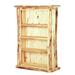 Millwood Pines Ledezma 60" H x 40" W Solid Wood Standard Bookcase Wood in Brown | 60 H x 40 W x 16 D in | Wayfair EA3ED5ED9EB440EFA23306A374B14E83