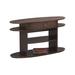 George Oliver Matthias Console Table Wood in Brown | 30 H x 48 W x 18 D in | Wayfair E902DD79E00E429FACBC38D3FB630E17