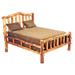 Millwood Pines Latimore Solid Wood Platform Bed Wood in Brown | 62 H x 86 D in | Wayfair 628786C20F2F477897544949D81DBA96