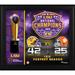 LSU Tigers Framed 15" x 17" College Football Playoff 2019 National Champions Collage