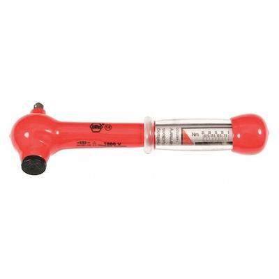 WIHA 30114 Micrometer Torque Wrench,1/4" Drive Size