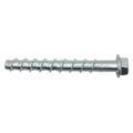 DEWALT PFM1411800 Screw-Bolt+ Concrete Screw, 3/4" Dia., Hex, 6 in L, Steel