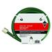 ZORO SELECT 423H87 Water Hose,Cold,PVC,50 ft.,Green