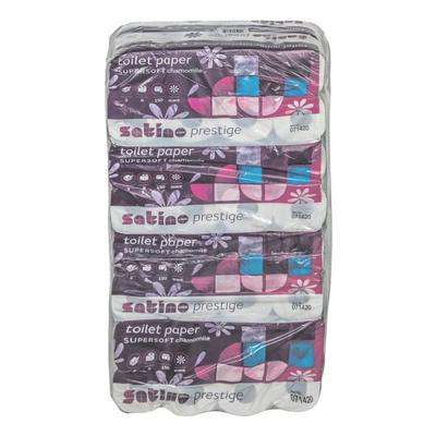 satino prestige Toilettenpapier »Kamille« 3-lagig - 64 Rollen weiß