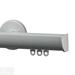 Symple Stuff Beatty Single Curtain Rod in White | 1.1 H x 72 W x 4.6 D in | Wayfair 491B7A3F4AFC402FAA070E9744A2411E