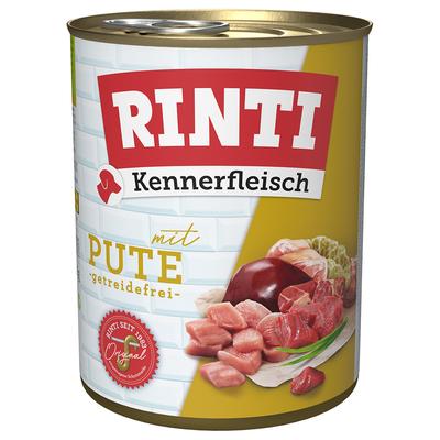 24x800g Pute Kennerfleisch RINTI Sparpaket Hundefutter