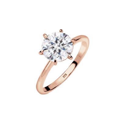Elli Verlobungsring Kristalle 925 Silber 58 Damen Image