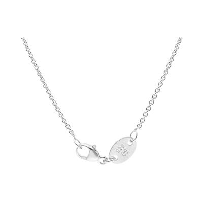 Giorgio Martello Milano - Kette im Stil einer Ankerkette, Silber 925 Ketten 1 ct Silber Damen