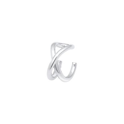 Elli - Earcuff Single Geo Basic Minimal Trend 925 Silber Earcuffs 1 ct Damen