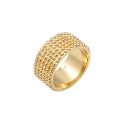 Elli Basic Bandring Dots Trend Cool 925 Silber 52 Damen Image