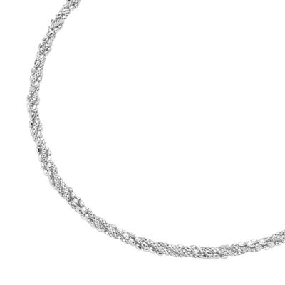 Smart Jewel Kette Fantasie, gedreht, Silber 925 45 cm Damen