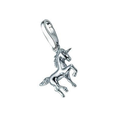 Giorgio Martello Milano - Charm Einhorn, Silber 925 Charms & Kettenanhänger 1 ct Silber Damen