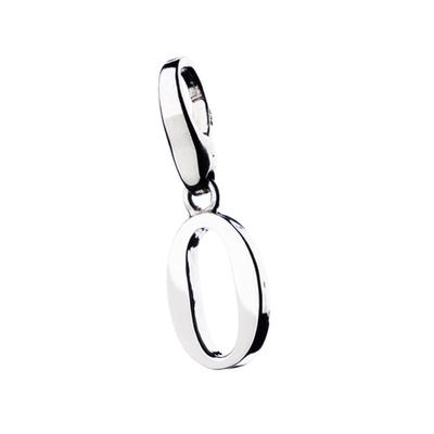 Giorgio Martello Milano - Charm Zahl 0 Charms & Kettenanhänger 1 ct Silber Damen